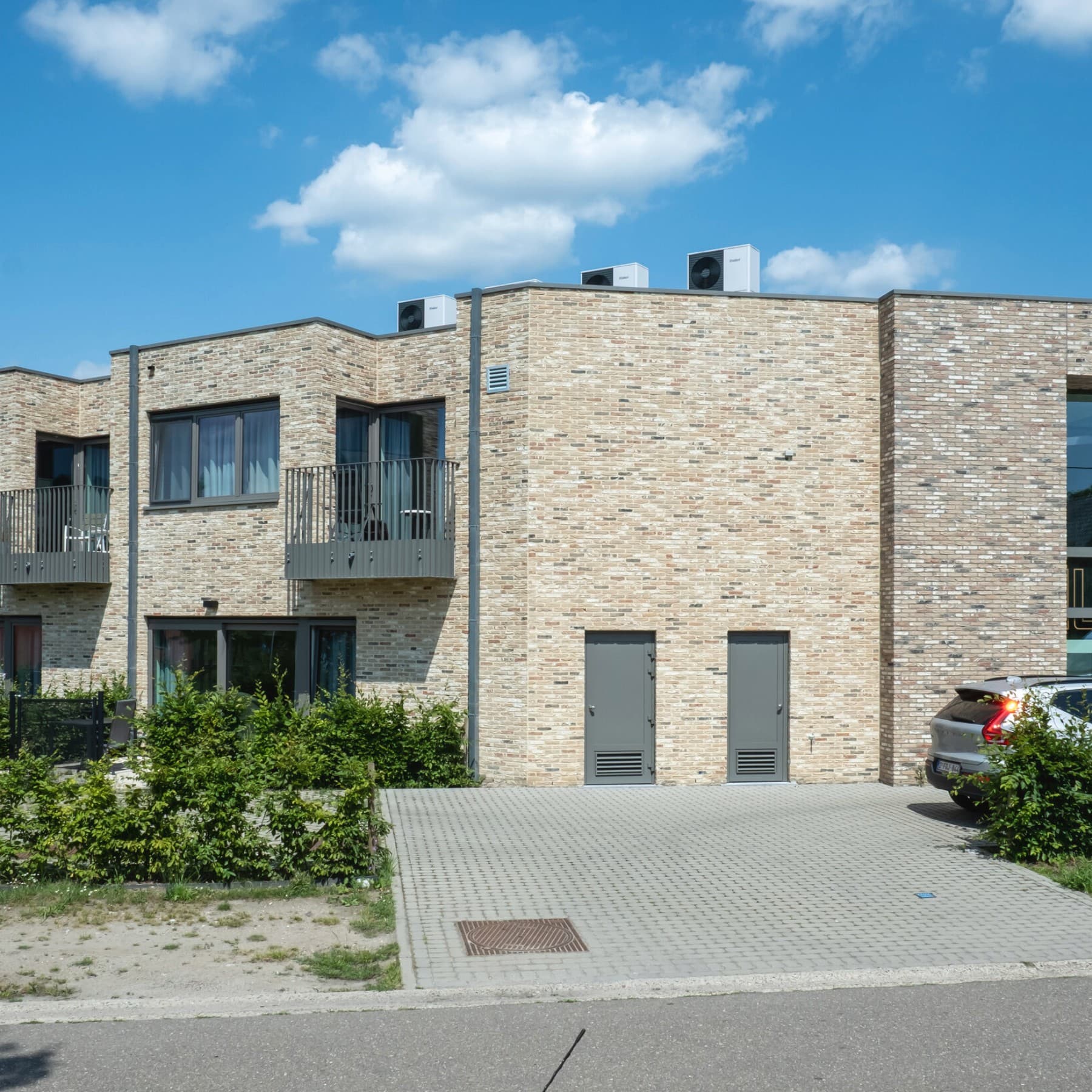 Huis met balkon