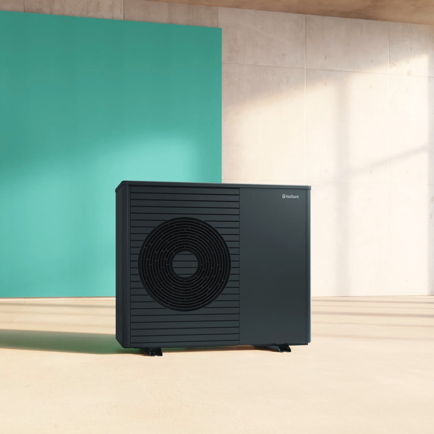 Zwarte aroTHERM warmtepomp