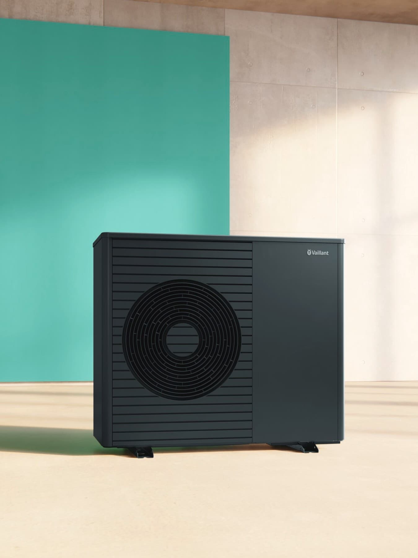 Zwarte aroTHERM warmtepomp
