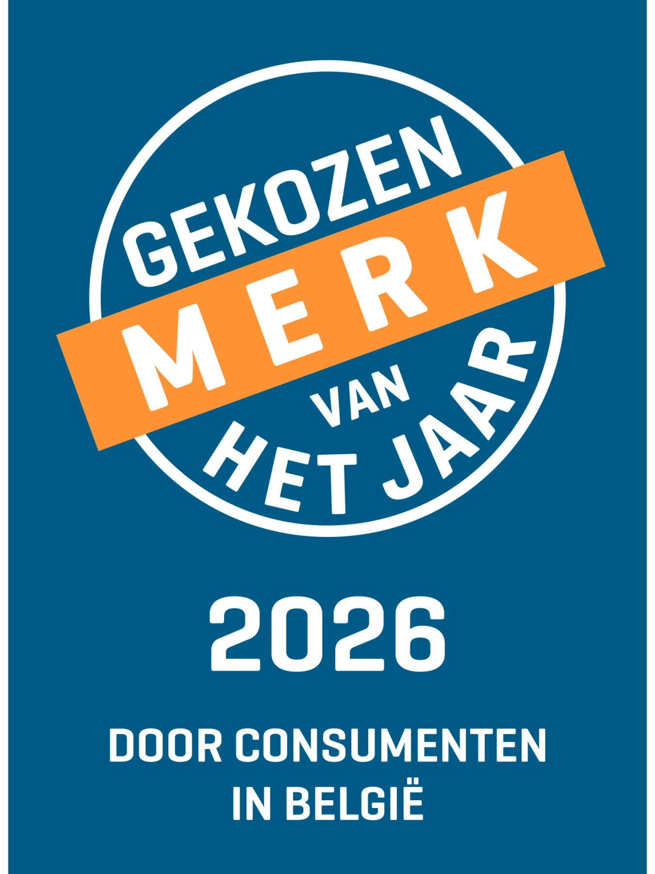 Logo merk van het jaar 2026
