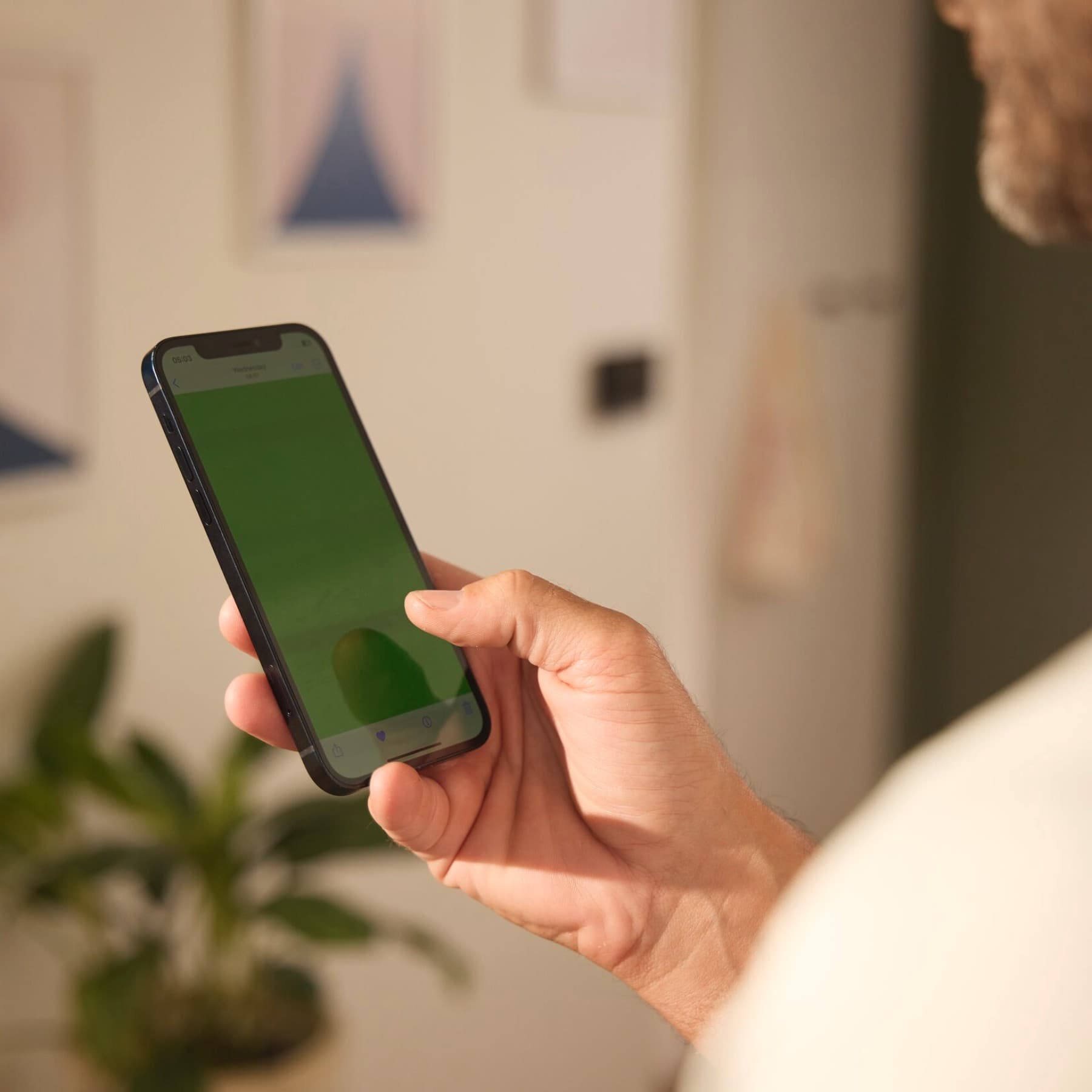 Smartphone in de hand | Vaillant
