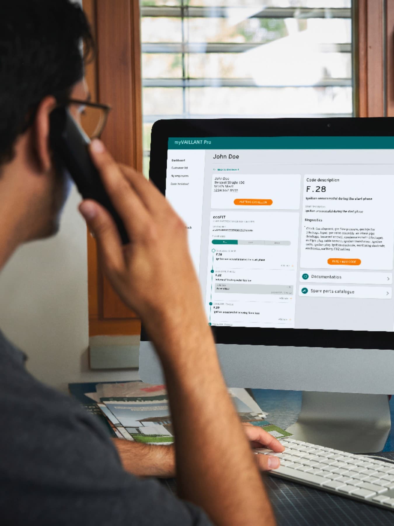 Monitoring op afstand van verwarmingsinstallatie | Vaillant