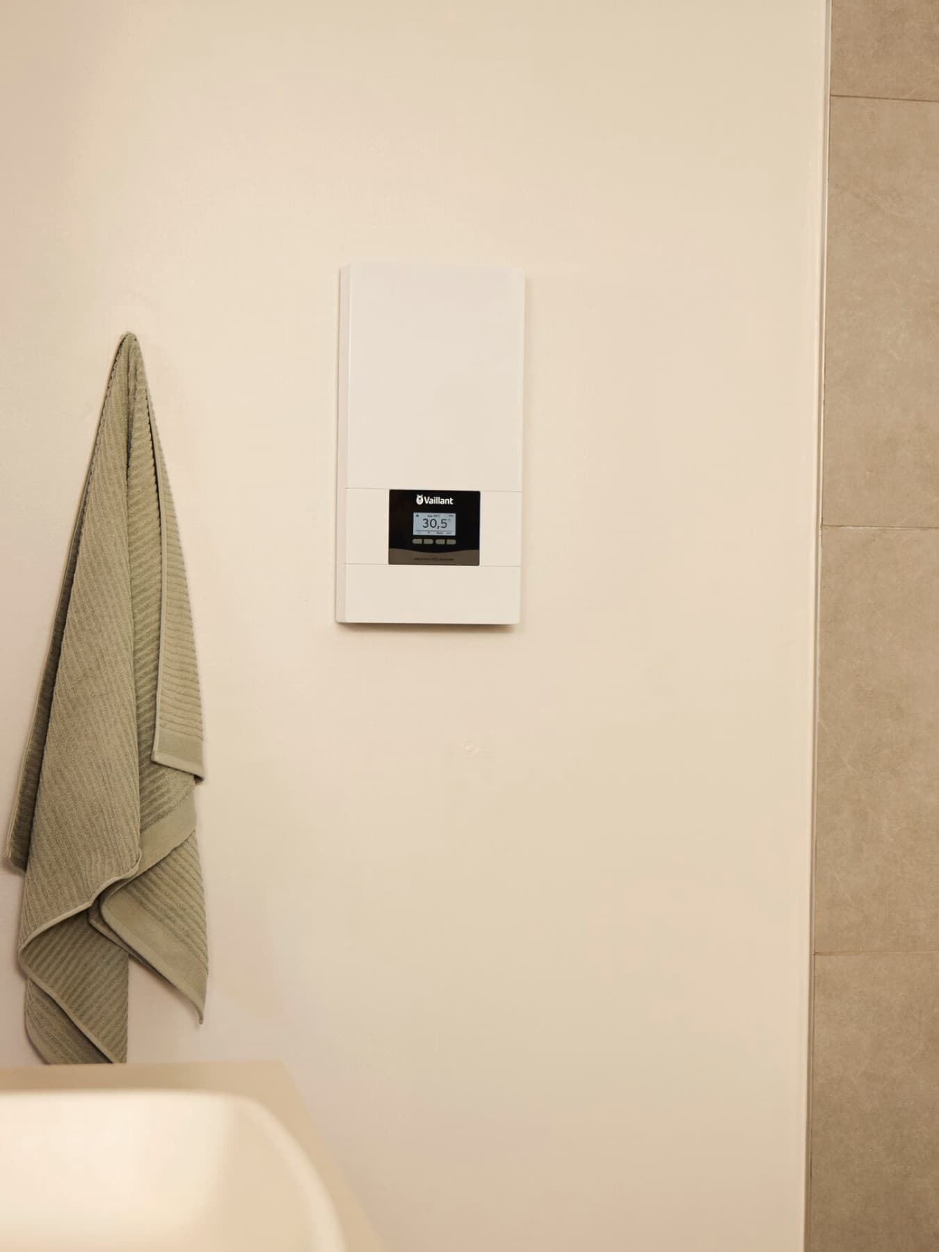 electronicVED in badkamer