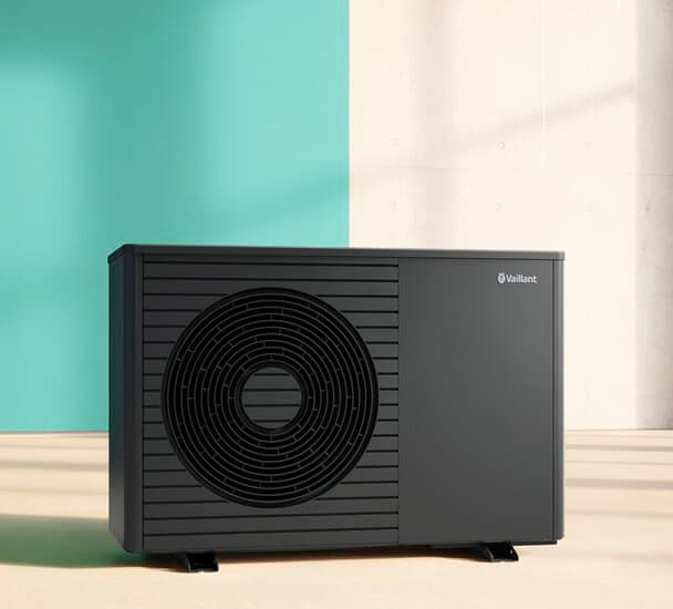 aroTHERM plus: vooraanzicht in de kamer