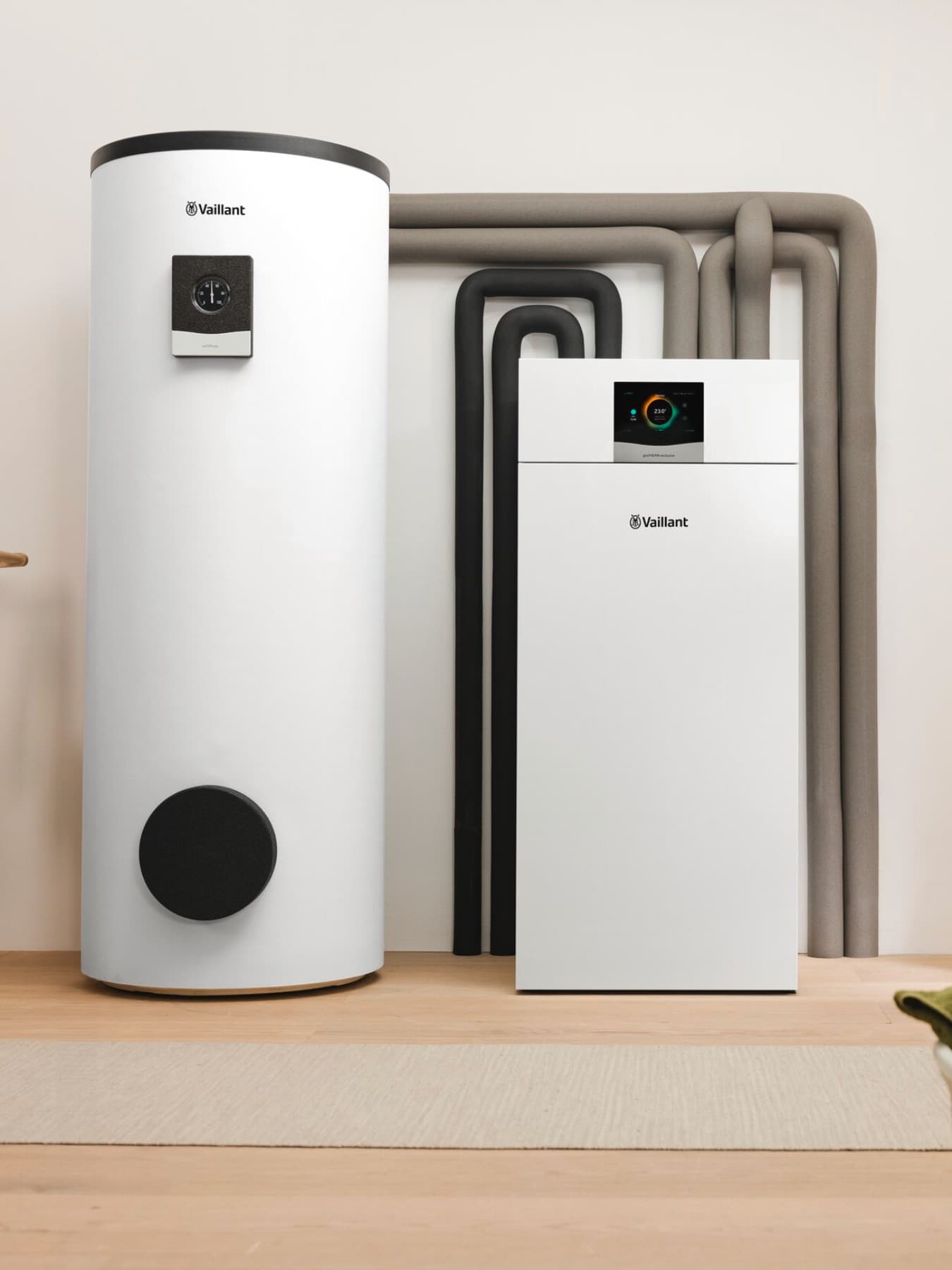 Geothermische warmtepomp geoTHERM exclusive met warmwaterboiler
