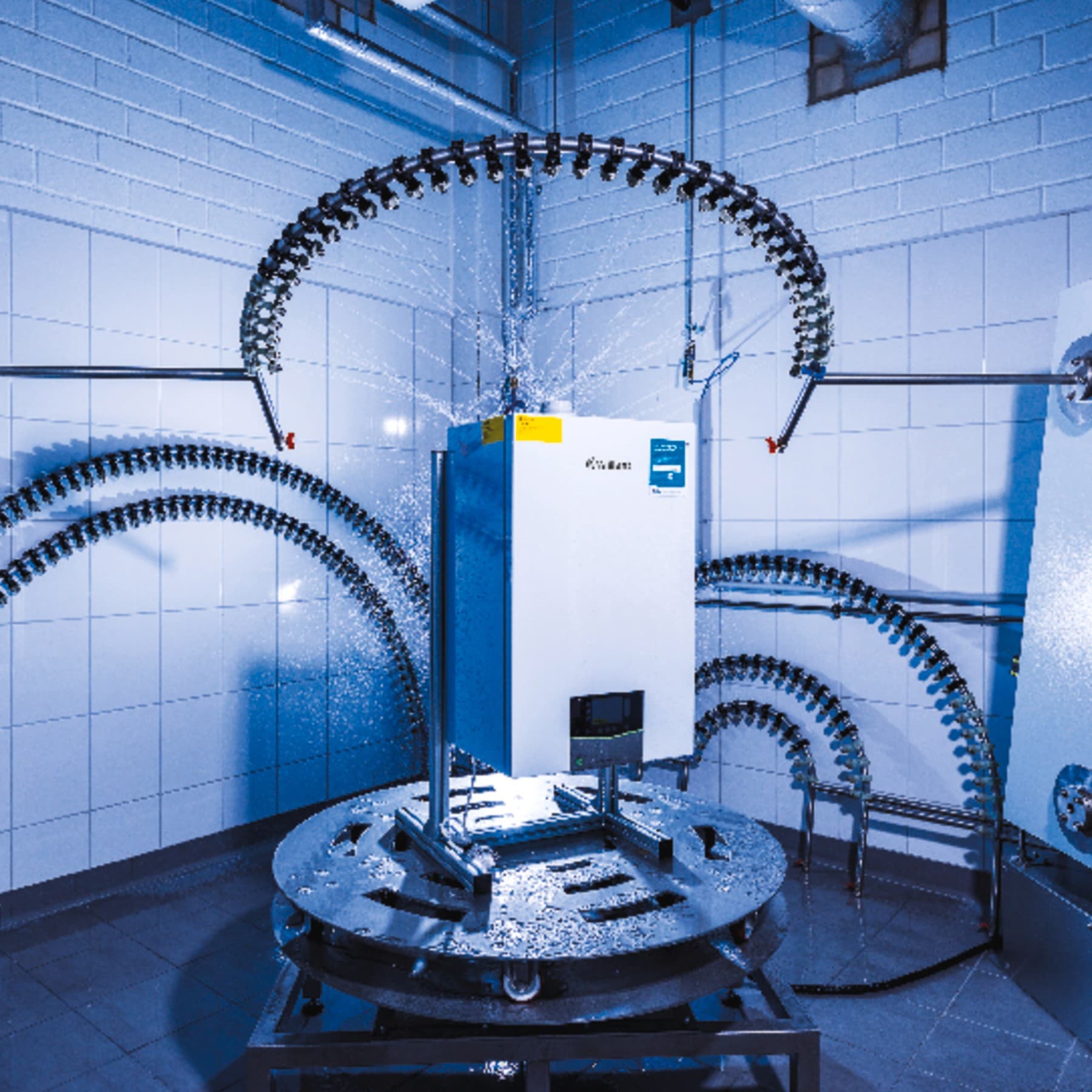 Vaillant-ketel in een testcentrum