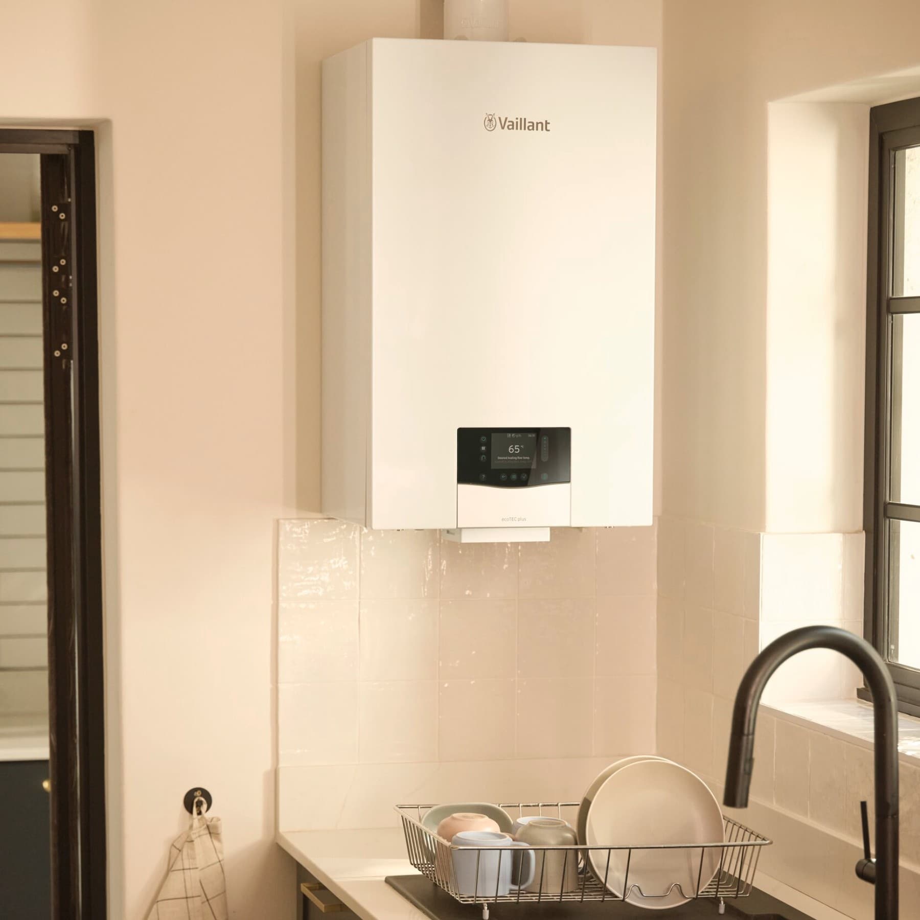 Vaillant ecoTEC exclusief in een keuken
