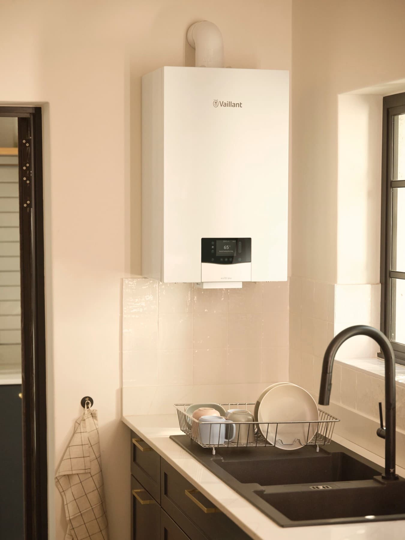 Vaillant ecoTEC exclusief in een keuken