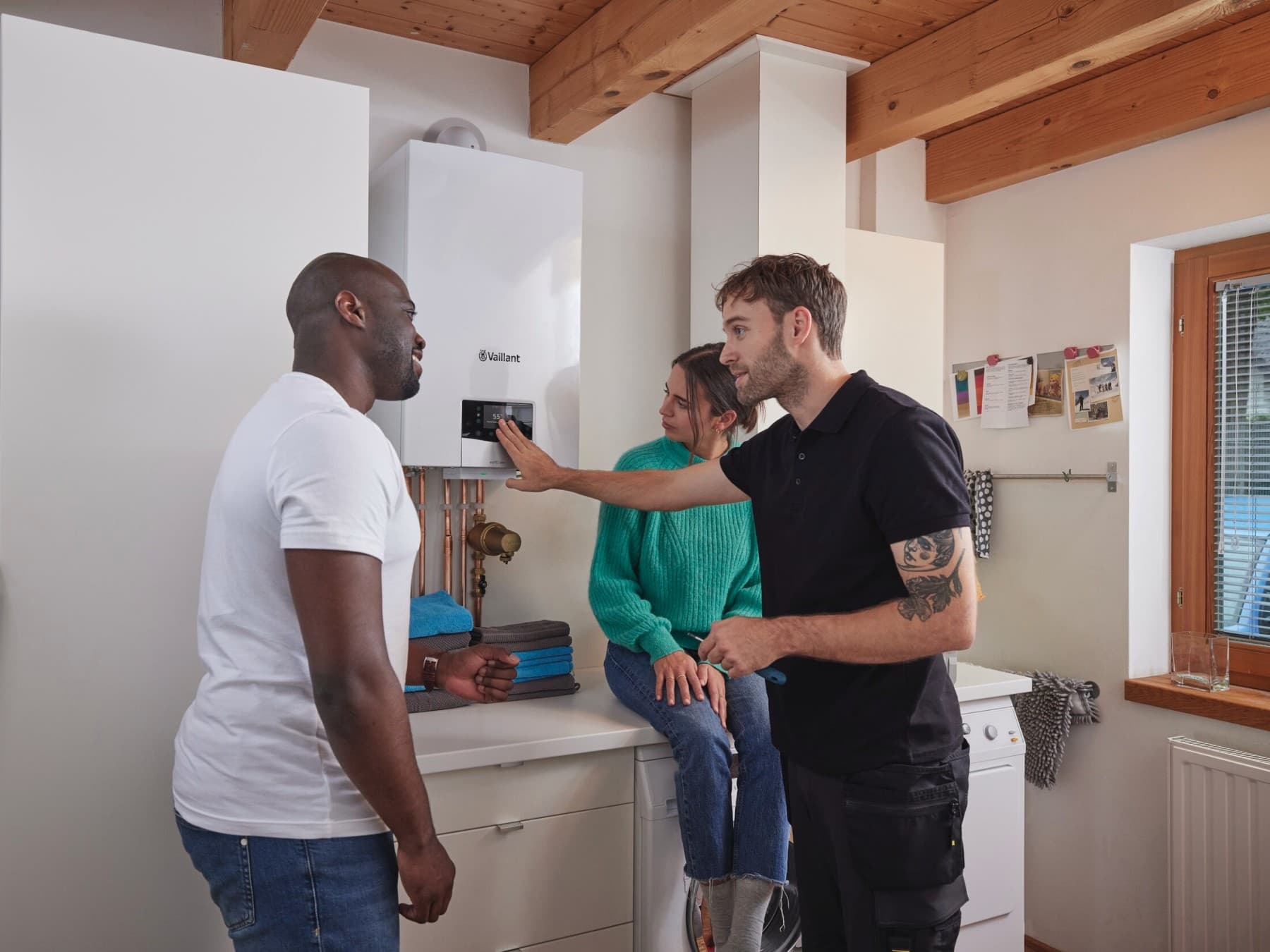 Koppel en installateur aan ketel | Vaillant